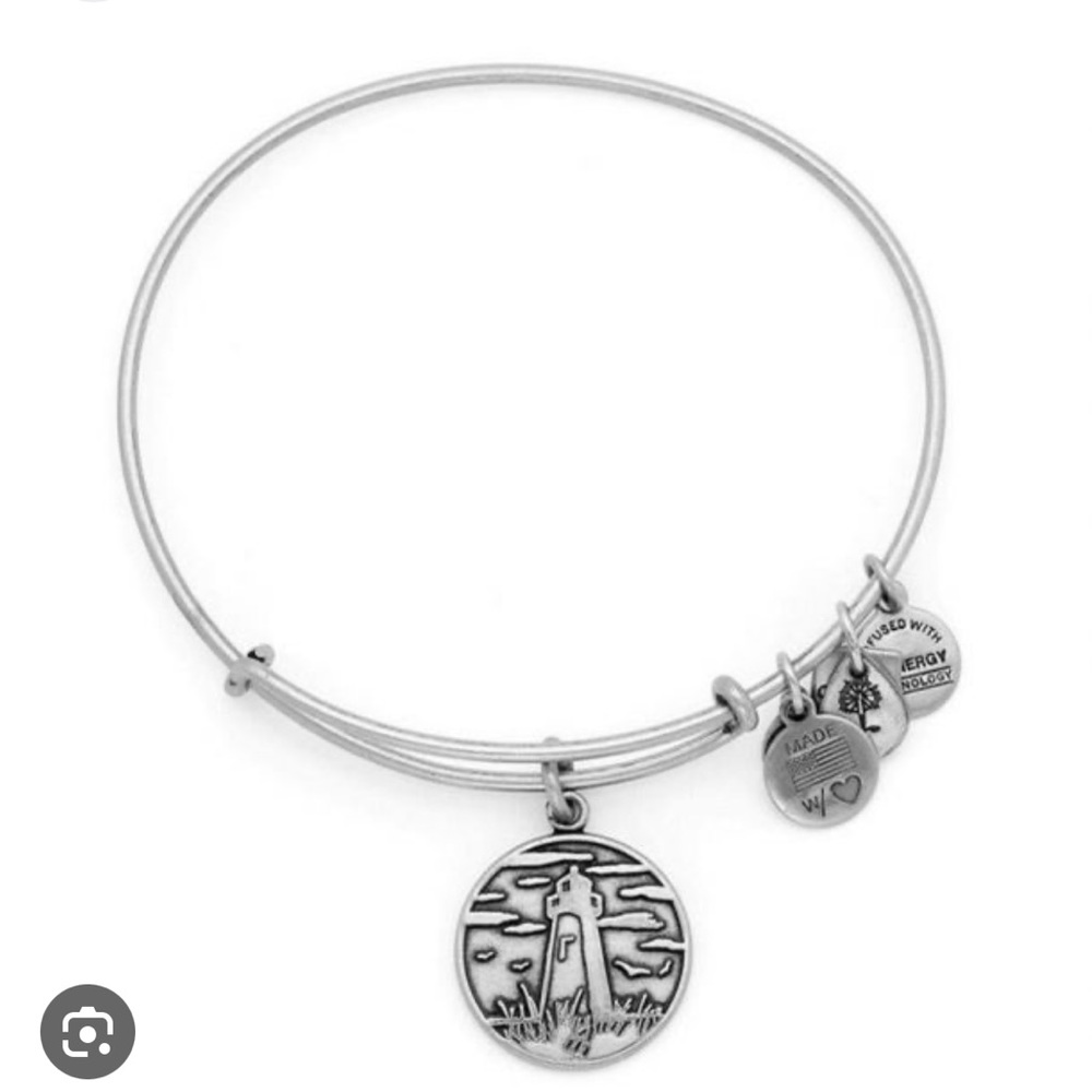 Silver Lighthouse Alex and Ani Bangle